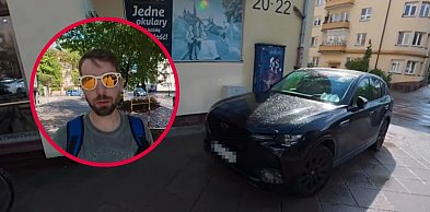Toruń | Konfitura nagrał kierowcę. Zaczęło się od chodnika, skończyło na...