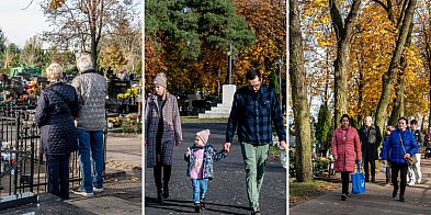 Wzruszający widok. Setki zniczy rozświetliły Cmentarz Komunalny [FOTO]-73091