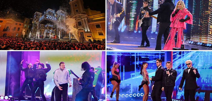 Toruń centrum sylwestrowej Polski. Tak wyglądał Sylwester z Polsatem [FOTO]