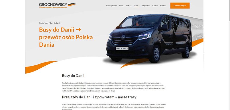 Busy do Danii - wygodny transport dla pracujących i turystów