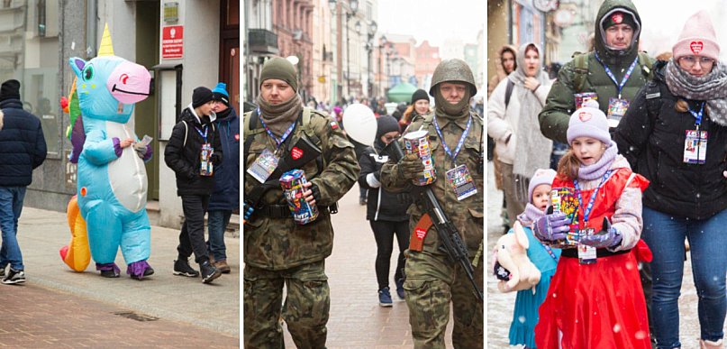 Takiej ekipy nie dało się przegapić. WOŚP w wersji totalnej [FOTO]