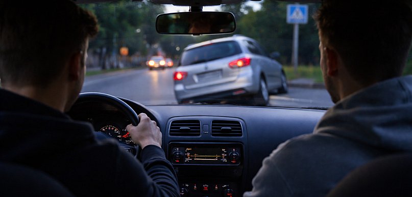 19-latkowie ruszyli za podejrzanym autem.  Zebrali gratulacje od policji