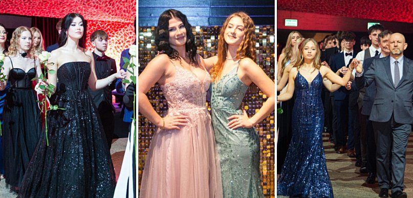 Elegancja, światła i wielkie wejścia.. Tak bawili się maturzyści III LO