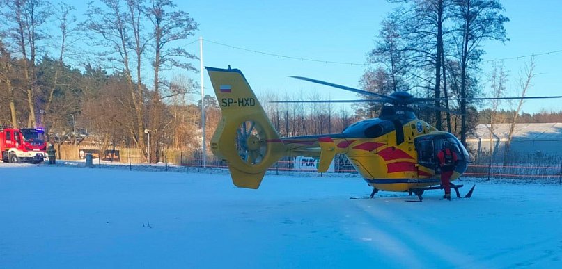 Region | 10-latek wjechał motocyklem w dwie osoby. Lądowały śmigłowce LPR