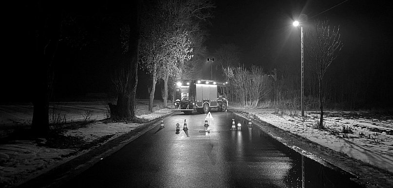 Wypadek pod Toruniem. Rowerzysta śmiertelnie potrącony przez samochód