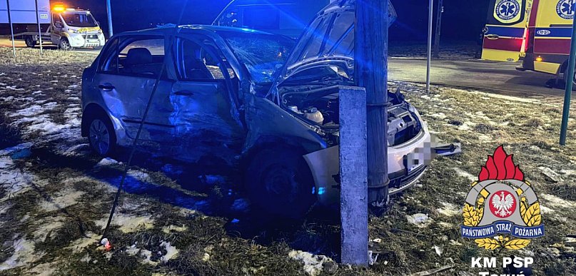 Wypadek na DK 91 pod Toruniem. Lądował śmigłowiec LPR [FOTO]