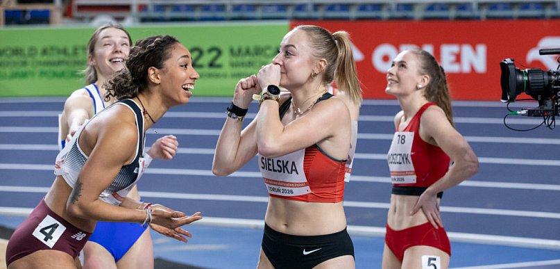 Lekkoatletyczna elita w Toruniu. Pierwszy dzień mistrzostw rozgrzał halę [FOTO]