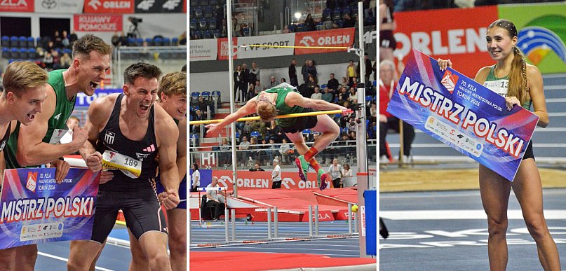 70. Halowe Mistrzostwa Polski. Wysoki poziom i  wyniki w Toruniu [FOTO]