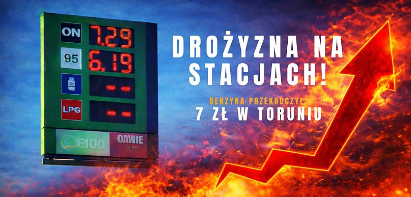 Kierowcy w Toruniu przecierają oczy! Pękła "SIÓDEMKA", na stacjach...