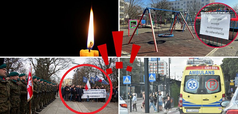 Dramat na placu zabaw, tragedie w zakładach pracy. Tym żył Toruń