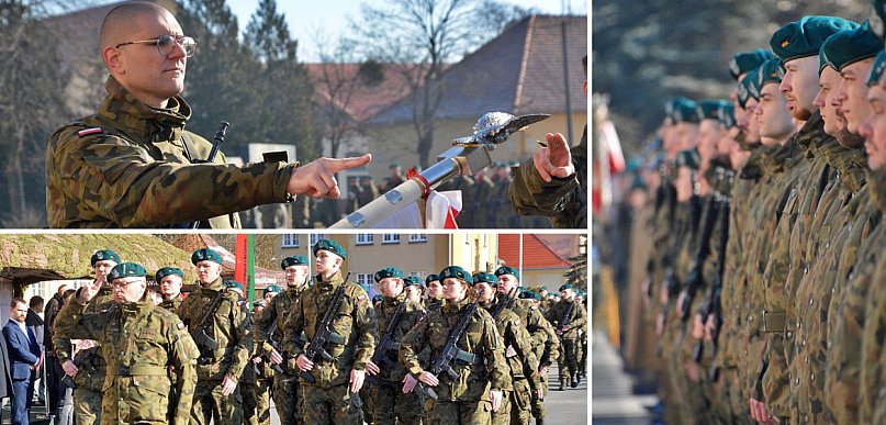 Uroczysta przysięga w toruńskiej jednostce. Nowi żołnierze rozpoczęli służbę [FOTO