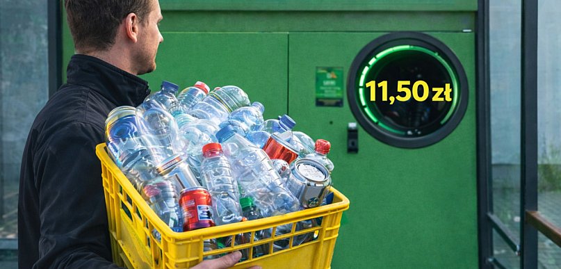 Oddaliśmy butelki w Toruniu. Automat miał jedno zadanie [WIDEO]