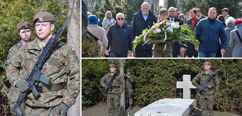 Kwiaty na grobie bohaterki. Toruń pamięta o gen. Zawackiej [FOTO]