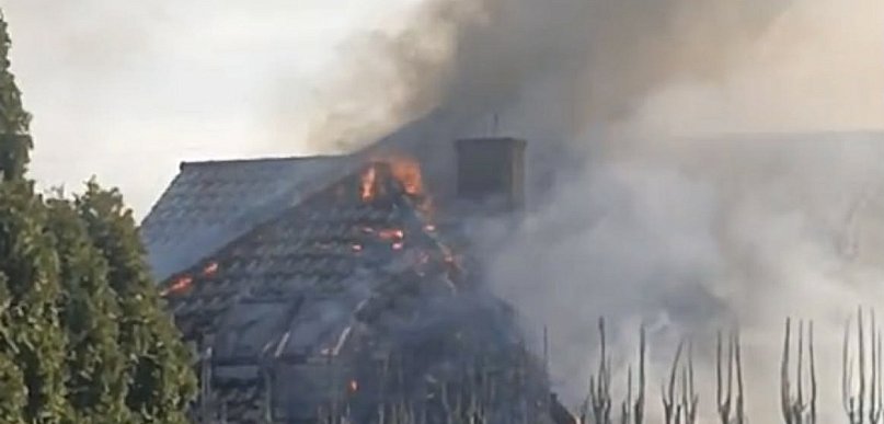 Dramatyczny pożar w Toruniu. Wrócili z cmentarza i nie mieli już domu...