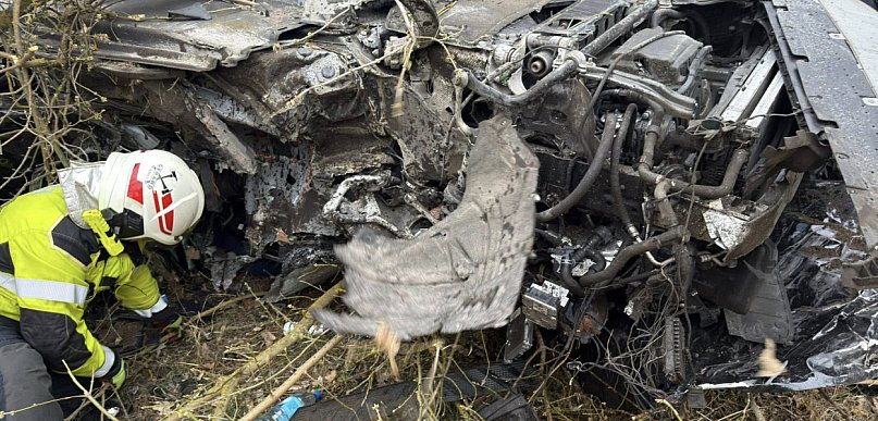 Skala tragedii po karambolu na DK10 przeraża. Strażacy publikują zdjęcia [FOTO]