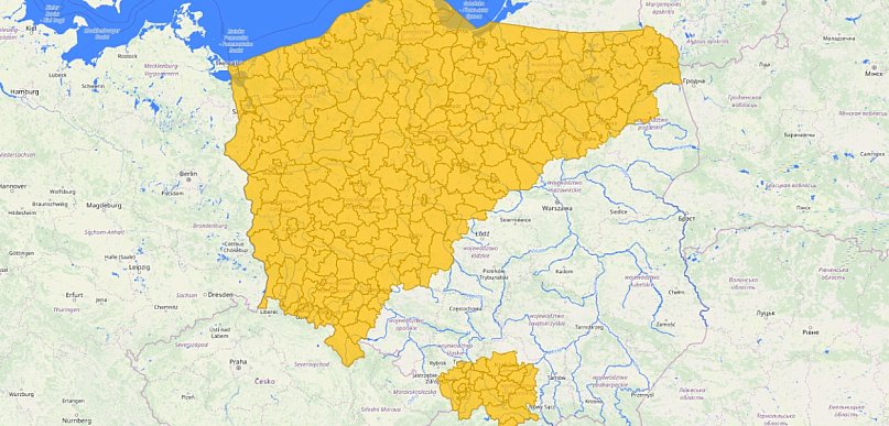 Ostrzeżenie dla Torunia i okolic. Prawdopodobieństwo to aż 90 procent!