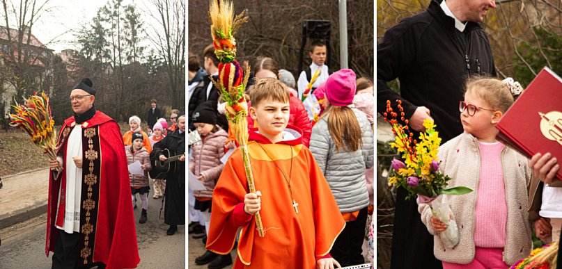 Niedziela Palmowa! Kolorowa procesja w Toruniu [FOTO]