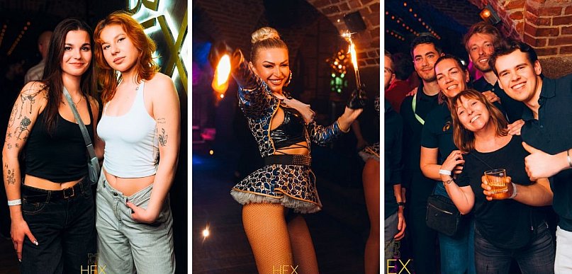 Impreza bez hamulców. Gorący weekend w klubie Hex [FOTO]