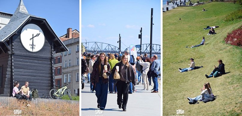 Wiosna zrobiła swoje. Bulwar Filadelfijski pełen ludzi [FOTO]