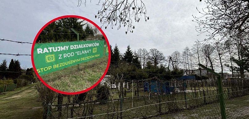 Napięcie na Elanie rośnie! Działkowcy zapowiadają protest