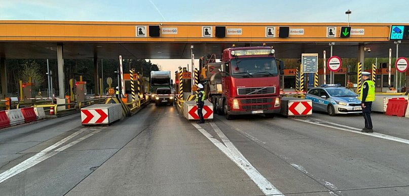 Masowa kontrola na A1 pod Toruniem! Tylu kierowców jechało po alkoholu