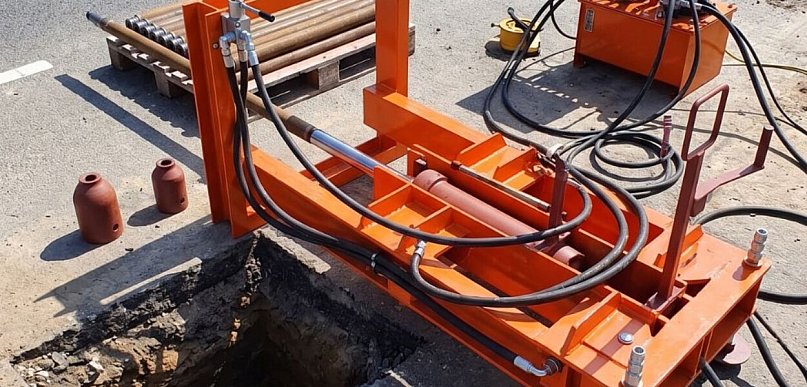 Bezwykopowa instalacja sieci pod ziemią bez wykopu