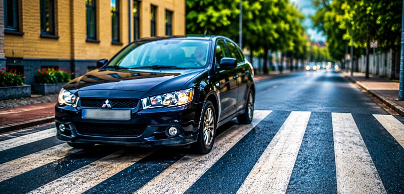 Toruń | 6-latka potrącona na pasach! Za kierownicą Mitsubishi 76-latka
