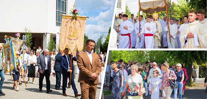 Wierni złączeni w modlitwie. Procesja w parafii św. Antoniego na Wrzosach [FOTO]