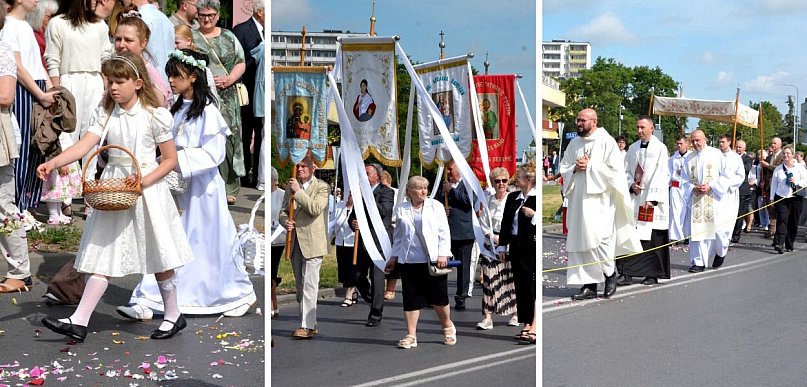 Skarpa zatrzymała się na chwilę. Tłumy wyszły na ulice osiedla [FOTO]