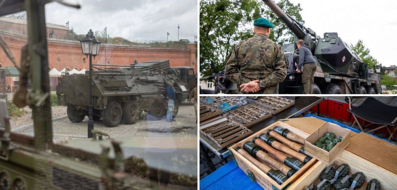 Miłośnicy wojskowości mieli na co patrzeć. Militarny weekend w Toruniu [FOTO]