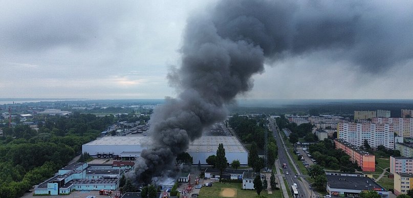 Pożar wywołał niepokój  wśród mieszkańców. Są pierwsze wyniki badań powietrza
