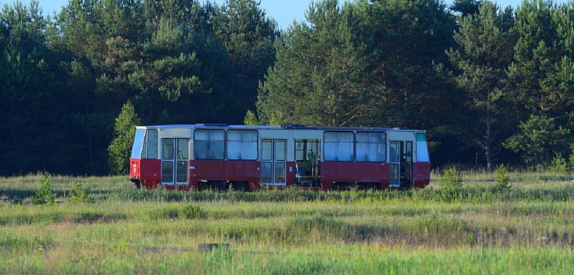 Co robią tramwaje na toruńskim... poligonie? Zagadka rozwiązana