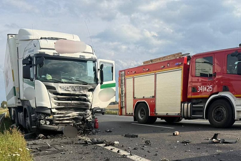 Śmiertelny wypadek w Grzywnie pod Toruniem