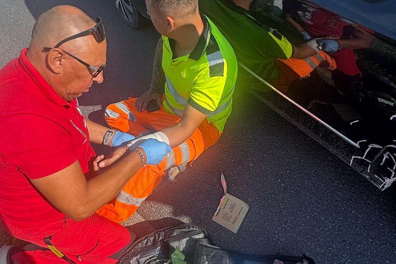 Ratownicy z Torunia pomogli rannym z wypadku!