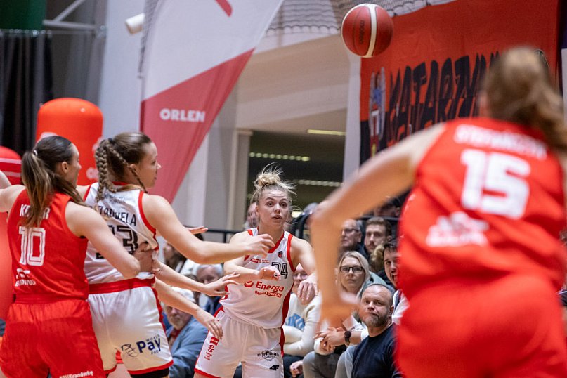 Energa Toruń 60 : 66 1KS Ślęza Wrocław