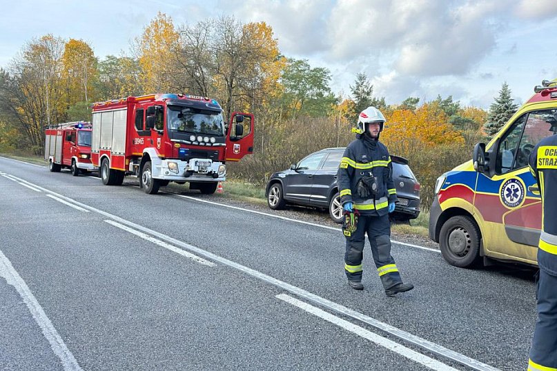 Groźny wypadek na trasie Toruń-Bydgoszcz