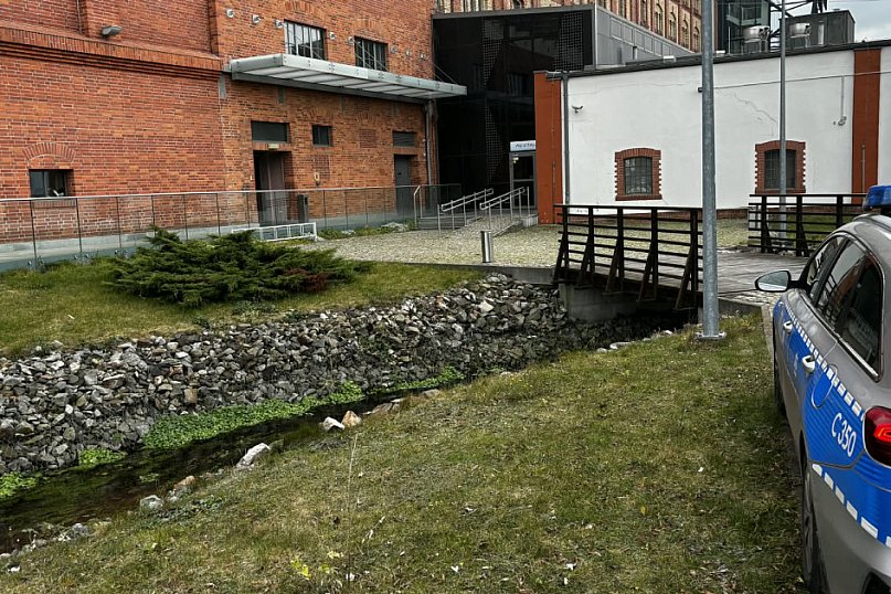 Dramatyczne odkrycie nad ciekiem wodnym