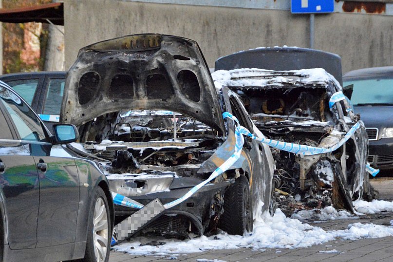 Pożar na ul. Chrobrego w Toruniu