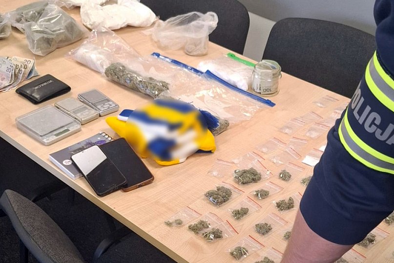 Mężczyzna wpadł z ogromną ilością narkotyków