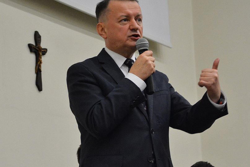 Mariusz Błaszczak w Toruniu