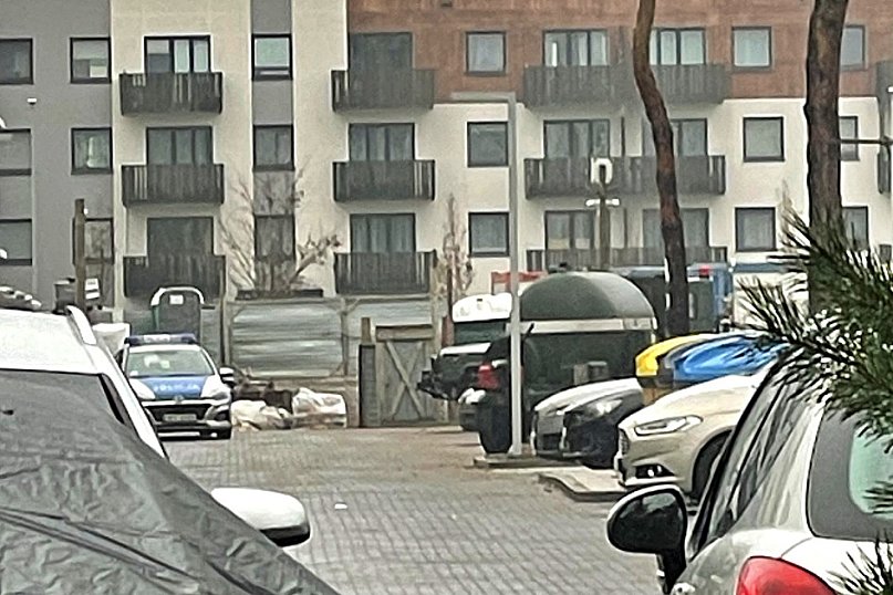 Saperzy na osiedlu JAR w Toruniu