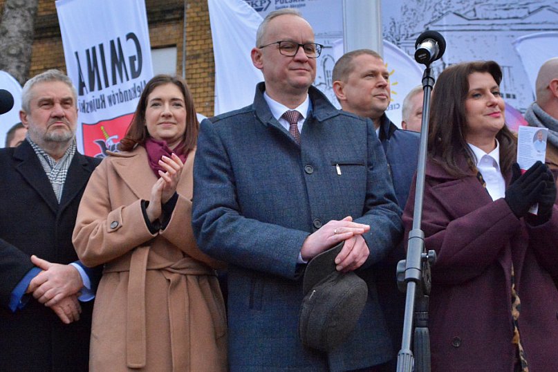 Konferencja prasowa w Ciechocinku