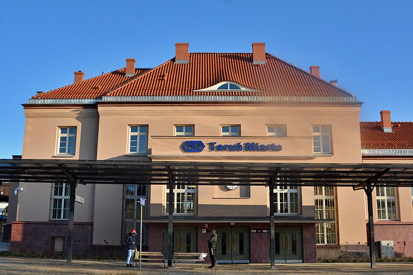 Dworzec Toruń Miasto po remoncie