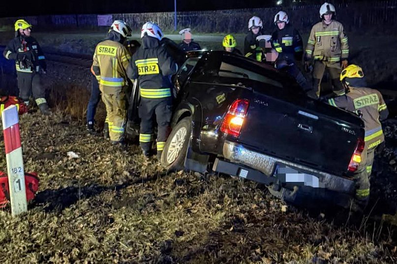 Wypadek w Łysomicach podnToruniem