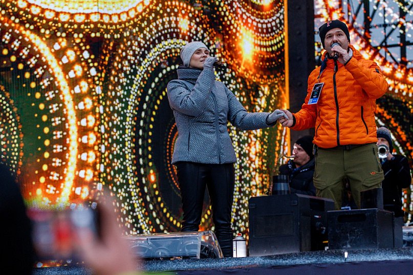 Próby artystów przed Sylwestrem Polsatu