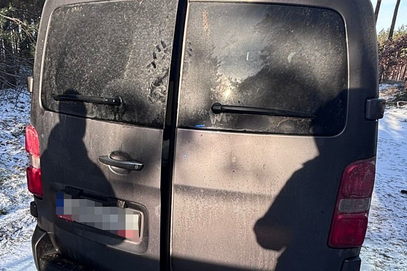 Policja przejęła transport nielegalnych migrantów