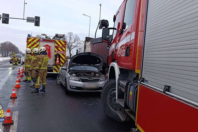 Wypadek w Ostaszewie pod Toruniem