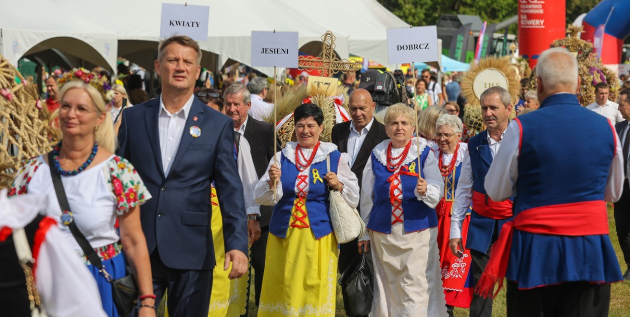 Dożynki wojewódzkie 2025, fot. Mikołaj Kuras dla UMWKP