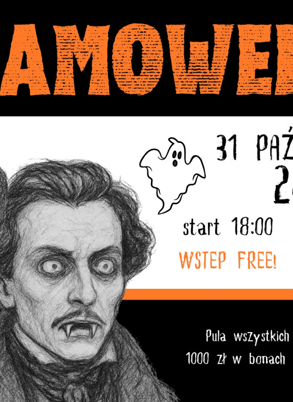 SLAMOWEEN, czyli halloweenowy slam w Książnicy