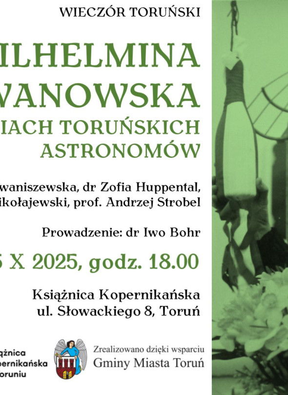 Wieczór Toruński. Wilhelmina Iwanowska we wspomnieniach toruńskich astronomów